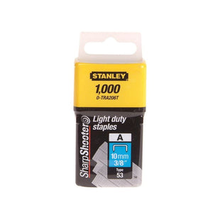 Stanley® Hand Tools TRA2 Light-Duty Staple 10mm TRA206T (Pack 1000) STANLEY® Hand Tools - RockBottom Nothampton