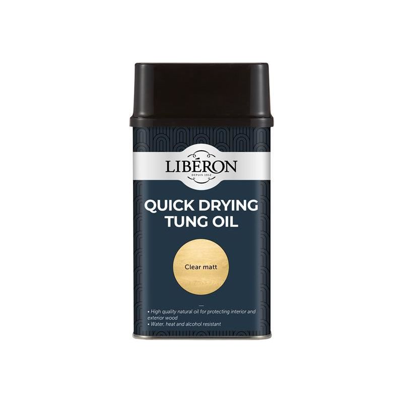 Liberon Tung Oil Quick Dry 500ml Liberon - RockBottom Northampton
