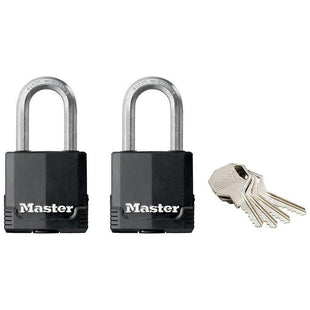 Master Lock Excell™ Weather Tough 45mm Padlock 4-Pin - Keyed Alike x 2 Master Lock - RockBottom Northampton