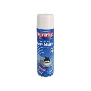 Faithfull Spray Adhesive Non-Chlorinated 500ml Faithfull - RockBottom Northampton