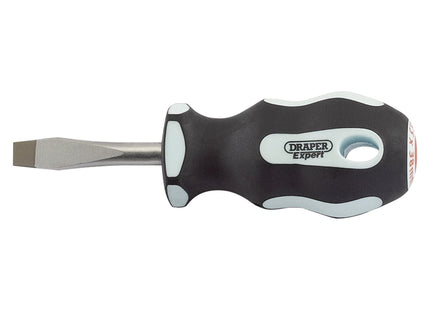 Draper Plain Slot Soft Grip Screwdriver, 6.5 x 38mm 34977 Draper - Town Tools 