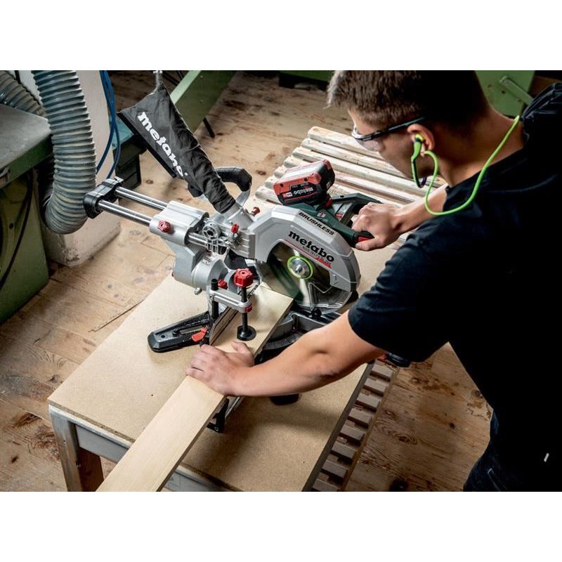 Metabo KGS 18 LTX BL 254 Brushless Mitre Saw 18V 1 x 4.0Ah Li-ion Metabo - RockBottom Northampton