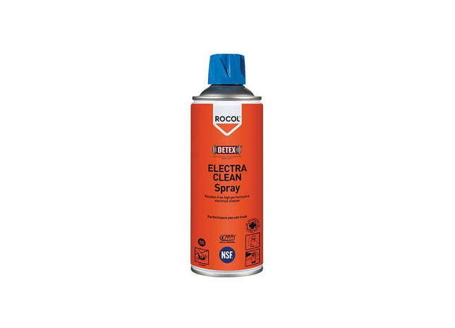 Rocol ELECTRA CLEAN Spray 300ml ROCOL - RockBottom Nothampton