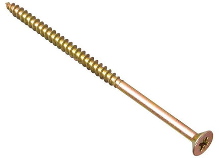 Forgefix Multi-Purpose Pozi Compatible Screw CSK ST ZYP 5.0 x 100mm Box 100 ForgeFix - RockBottom Northampton