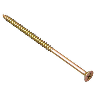 Forgefix Multi-Purpose Pozi Compatible Screw CSK ST ZYP 5.0 x 100mm Box 100 ForgeFix - RockBottom Northampton
