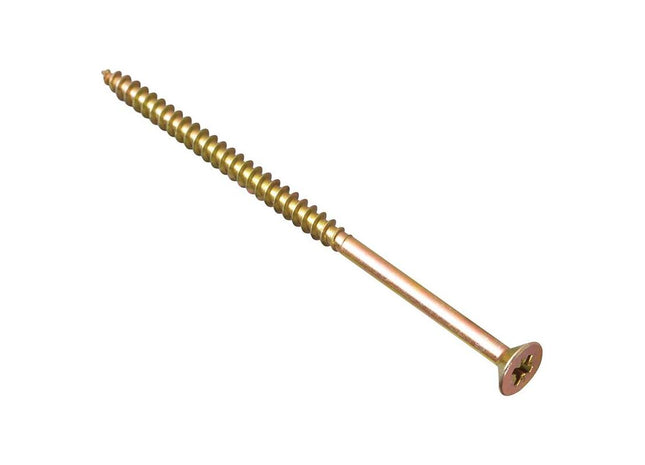 Forgefix Multi-Purpose Pozi Compatible Screw CSK ST ZYP 5.0 x 100mm Box 100 ForgeFix - RockBottom Northampton