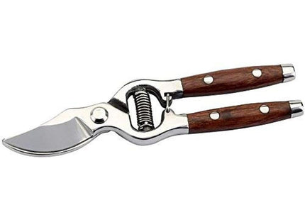 Draper Bypass Pattern Secateurs with Wooden Handles, 210mm 45317 Draper - Town Tools 