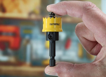 Faithfull Mini Holesaw 22mm Faithfull - RockBottom Northampton