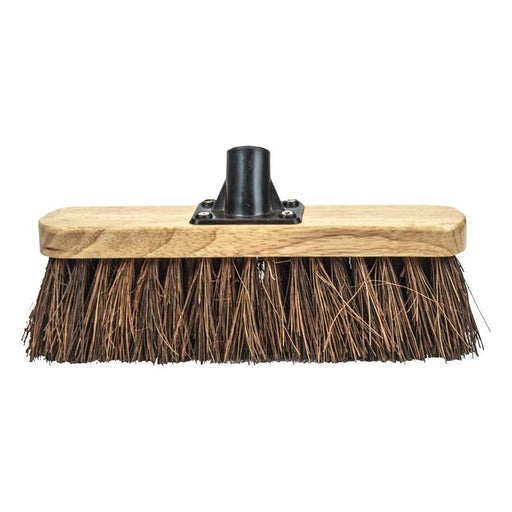 Faithfull Bassine Varnished Broom Head 300mm (12in) Threaded Socket Faithfull - RockBottom Northampton
