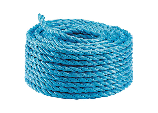 Draper Polypropylene Rope, 20m x 8mm 22602 Draper - Town Tools 