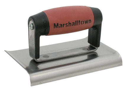 Marshalltown M136D Cement Edger Curved End DuraSoft® Handle 6 x 3in Marshalltown - RockBottom Northampton