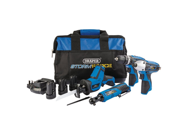 Draper Storm Force  10.8V Power Interchange Kit (9 Piece) 52023 Draper - Town Tools 