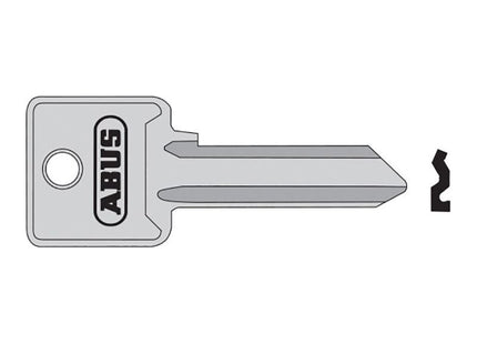 Abus Mechanical 85/30 30mm Right Hand Key Blank ABUS Mechanical - RockBottom Northampton 