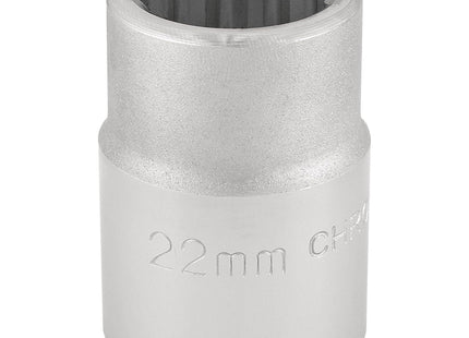 Draper 12 Point Socket, 3/4" Sq. Dr., 22mm 16691 Draper - Town Tools 