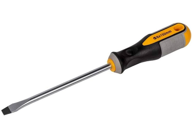 Roughneck Slotted Screw Driver 8mm x 150mm