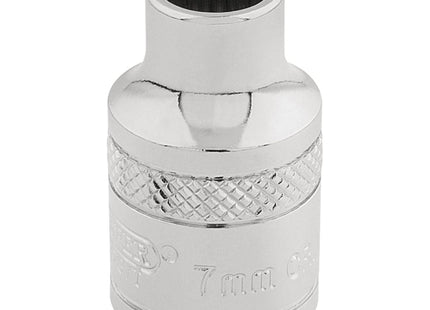 Draper HI-TORQ 12 Point Socket, 3/8" Sq. Dr., 7mm 32767 Draper - Town Tools 