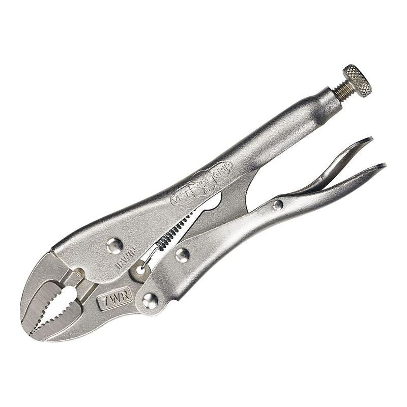Irwin® Vise-Grip® 7WRC Curved Jaw Locking Pliers with Wire Cutter 178mm (7in) IRWIN® Vise-Grip® - RockBottom Northampton