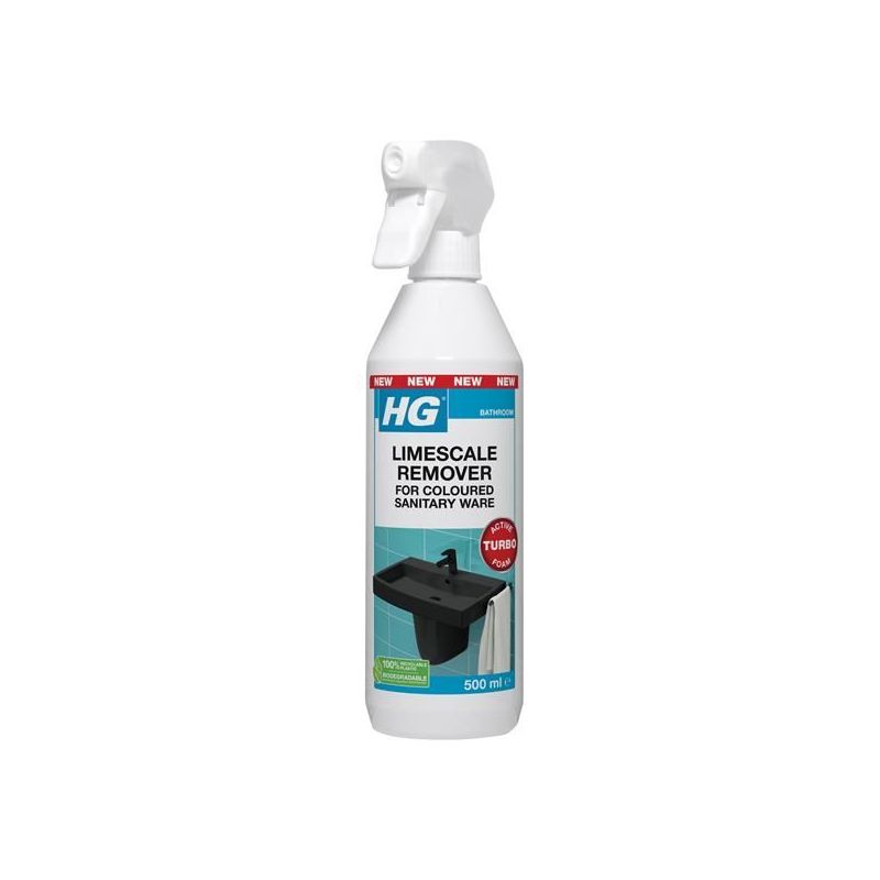 Hg Limescale Remover for Coloured Sanitary Ware 500ml HG - RockBottom Northampton