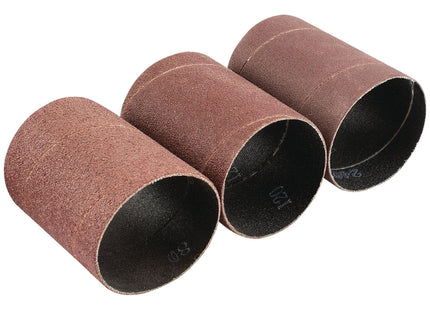 Draper Assorted Grit Aluminium Oxide Sanding Sleeves, 45 x 60mm (Pack of 3) Draper - Town Tools 