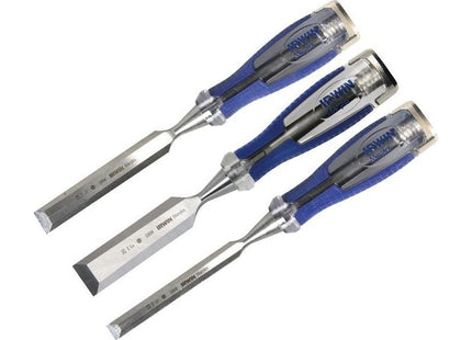 Irwin® Marples® M750 Splitproof Pro Bevel Edge Chisel Set, 3 Piece IRWIN® Marples® - RockBottom Northampton
