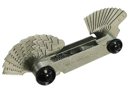 Faithfull Screw Pitch Gauge 52 Metric Whitworth Faithfull - RockBottom Northampton