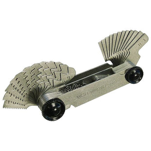 Faithfull Screw Pitch Gauge 52 Metric Whitworth Faithfull - RockBottom Northampton