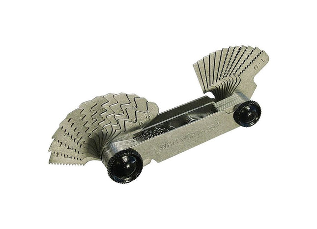 Faithfull Screw Pitch Gauge 52 Metric Whitworth Faithfull - RockBottom Northampton