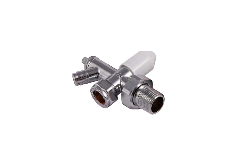 Securplumb C P Radiator Valve & Drain Off 15mm