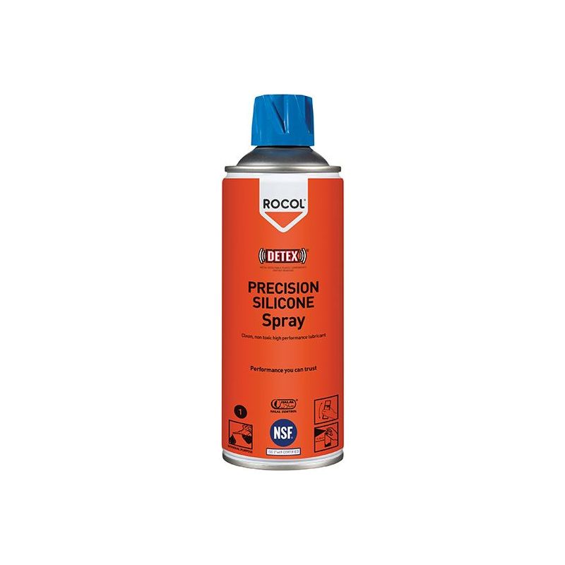 Rocol PRECISION SILICONE Spray 400ml ROCOL - RockBottom Nothampton
