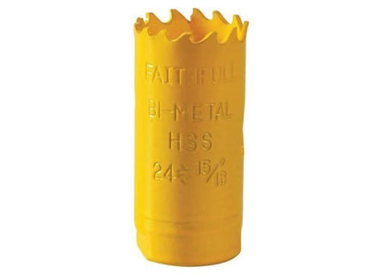 Faithfull Bi-Metal Cobalt Holesaw 24mm Faithfull - RockBottom Northampton