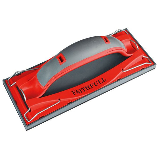 Faithfull Drywall Quick Grip Hand Sander 223 x 85mm (8.3/4 x 3.1/3in) Faithfull - RockBottom Northampton