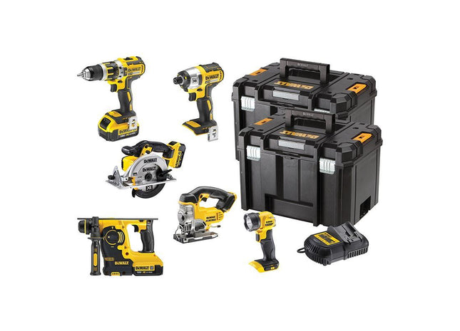 Dewalt Power Tools DCK699M3T XR 6 Piece Kit 18V 3 x 4.0Ah Li-ion DeWALT Power Tools - RockBottom Northampton