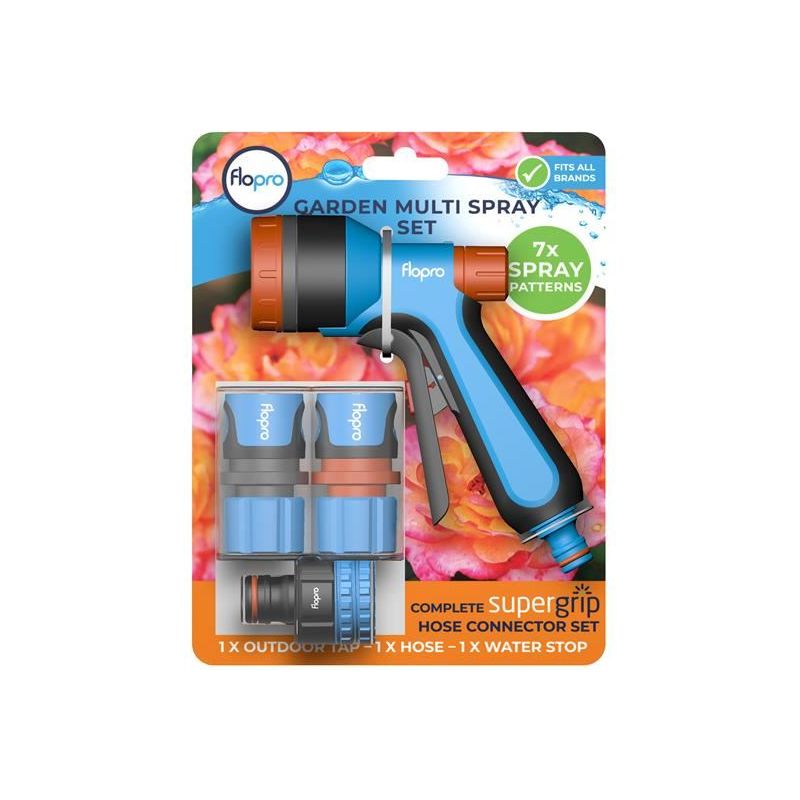 Flopro Garden Multi Spray Gun Set Flopro - RockBottom Northampton