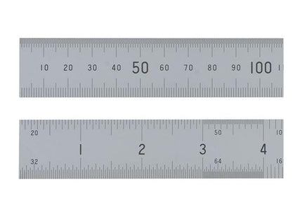 Fisher Satin Chrome Rule 300mm/12in Fisher - RockBottom Northampton