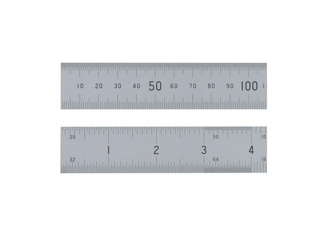 Fisher Satin Chrome Rule 300mm/12in Fisher - RockBottom Northampton