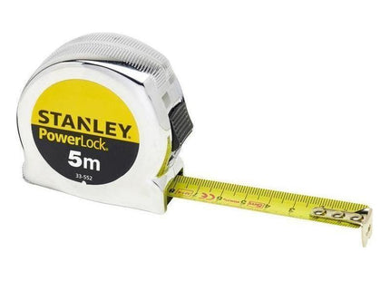 Stanley® Hand Tools PowerLock® Classic Pocket Tape 5m (Width 19mm) (Metric only) STANLEY® Hand Tools - RockBottom Nothampton
