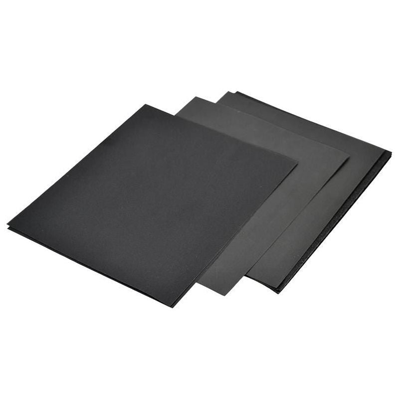 Faithfull Cork Block Wet & Dry Sanding Sheets Assorted (Pack 10) Faithfull - RockBottom Northampton