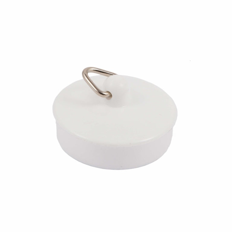 Secureplumb 1 1/2" White Sink Plug