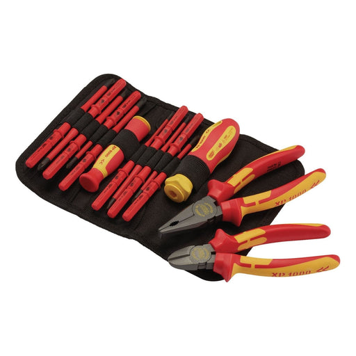Draper XP1000 VDE Slimline Interchangeable Screwdriver and Pliers Set (14 Piece) Draper - Town Tools 