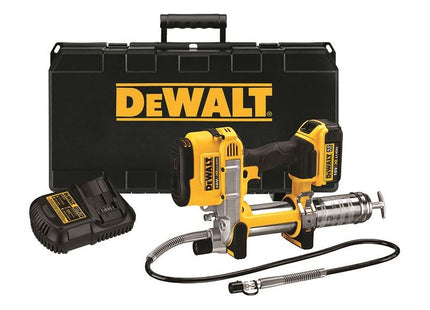 Dewalt Power Tools DCGG571M1 Cordless XR Grease Gun 18V 1 x 4.0Ah Li-ion DeWALT Power Tools - RockBottom Northampton