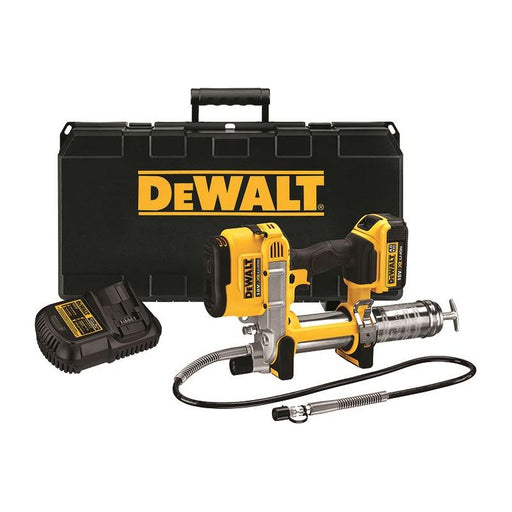 Dewalt Power Tools DCGG571M1 Cordless XR Grease Gun 18V 1 x 4.0Ah Li-ion DeWALT Power Tools - RockBottom Northampton