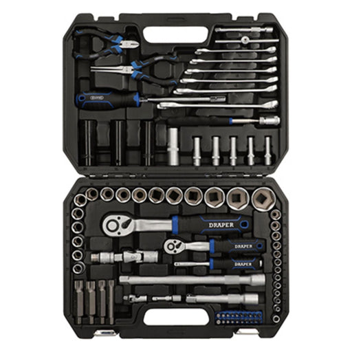 Draper HI-TORQ Metric Socket Set, 1/4" & 1/2" Sq. Dr. (83 Piece) Draper - Town Tools 