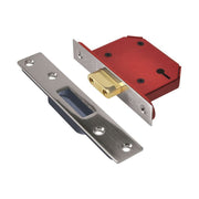 Union StrongBOLT 2103S 3 Lever Mortice Deadlock Stainless Steel 68mm 2.5in Visi UNION - RockBottom Northampton