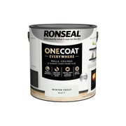 Ronseal One Coat Everywhere Interior Winter Frost Matt 2.5 litre Ronseal - RockBottom Nothampton