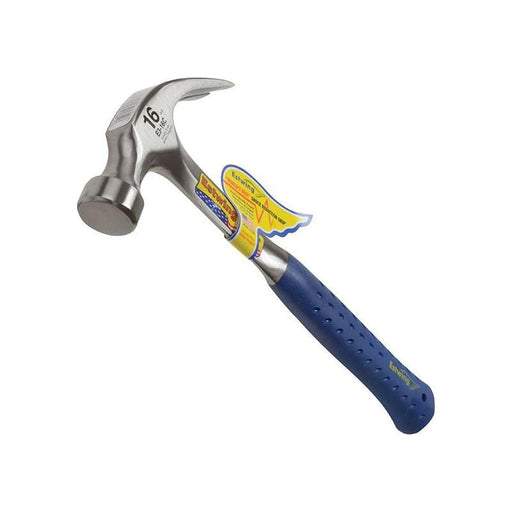Estwing E3/16C Curved Claw Hammer - Vinyl Grip 450g (16oz) Estwing - RockBottom Northamptin
