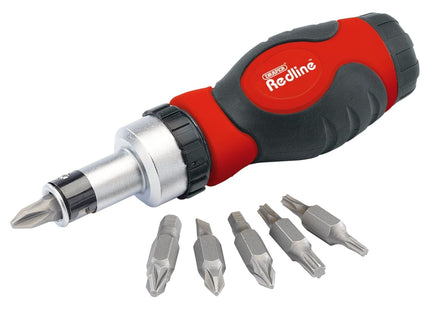 Draper Draper Redline Ratcheting Screwdriver and Bit Set (6 Piece) Draper - Town Tools