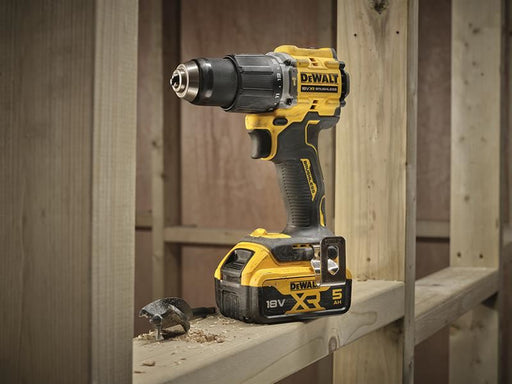 DeWALT Power Tools DCD799P2T XR Brushless Combi Drill 18V 2 x 5.0Ah Li-ion DeWALT Power Tools - RockBottom Northampton
