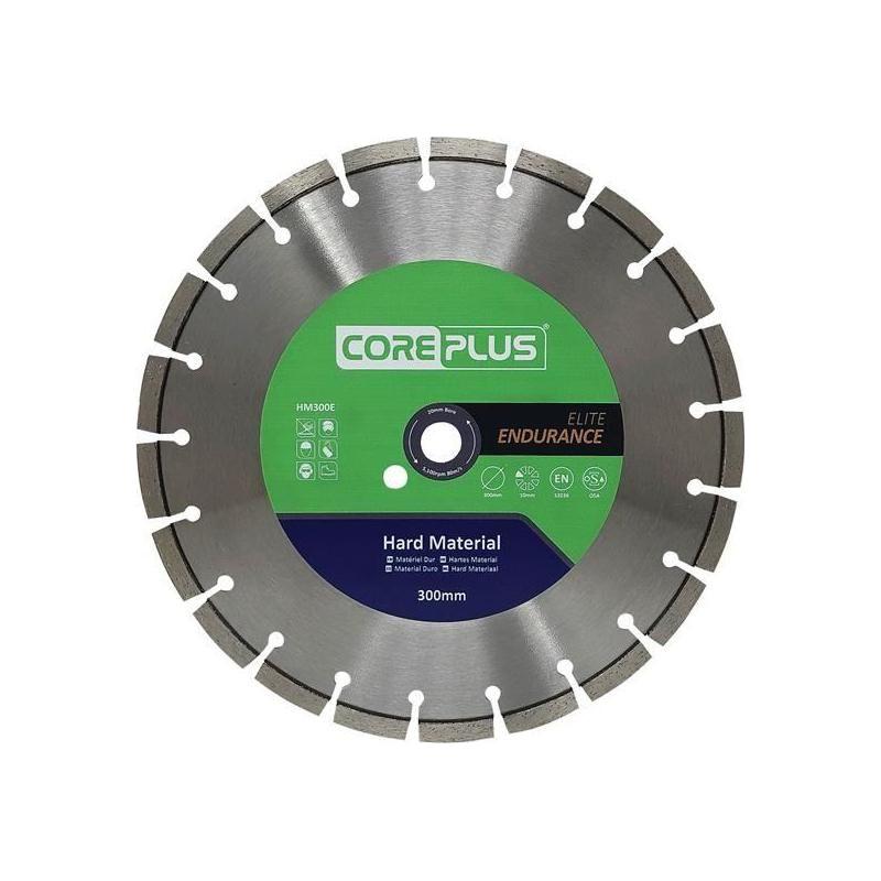 Coreplus HM300E Elite Hard Material Turbo Diamond Blade 300mm CorePlus - RockBottom Northampton