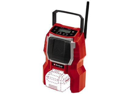 Einhell TC-RA 18 Li BT - Solo Cordless Radio 18V Bare Unit Einhell - RockBottom Northamptin