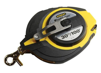 Stanley® Hand Tools FatMax® Closed Case Steel Long Tape 30m/100ft (Width 10mm) STANLEY® Hand Tools - RockBottom Nothampton